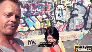 Amateur cougar gives blowjob and handjob