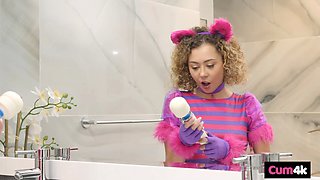 Spinner Cum Drain Goes Trick Or Treating For Creampie
