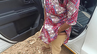 Car Inside Fucking in Outdoor