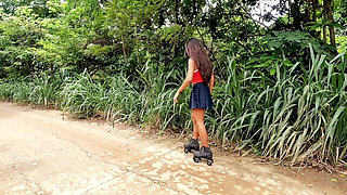 Naughty Rollerskater