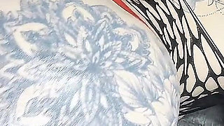 BBC Slut in Fishnets Worships That Big Dick. POV