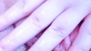 Virgin Tight Pussy Squirts Hard - Turkish Amateur Solo Orgasm Close Up