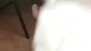 Hot MILF Blonde Blowjob