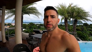 Picking Up a Hot Thai Babe By The Swimming Pool - Onlyping