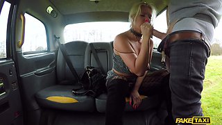 Naughty Tourist's Wild Masturbation in Steamy Cab