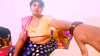 Desi Oldman Fucking Son's Beautiful Wife. Telugu Dirty Talks.