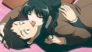 Uncensored hentai, big boobs, busty hentai babe
