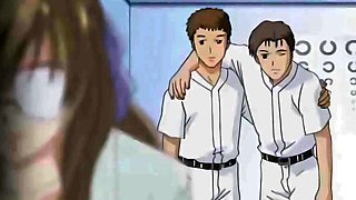 Hot blonde anime teen getting rammed