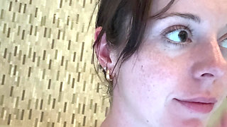 Jet Orgasm in a Spa!