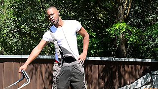 An appealing blonde with big boobs and sexy masturbate