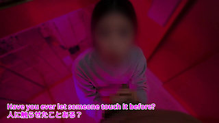 [thank You Blowjob From a Female Friend] Creampie on the Escalator