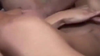 The slutty blonde Sue wants two cocks just for her