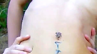 Kinky skinny teen zoe fucked by step dad in the forest