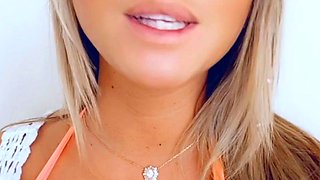 Great Big Boobs On Masturbating Redhead