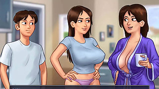 Summertime saga: stepbrother asks his stepsister if she wants to be his girlfriend ep 135