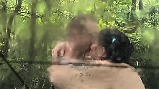 It's Raining Back of Car Brick Dick Pounds Her Hard