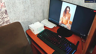 Stepmom enjoys with her stepson's big cock