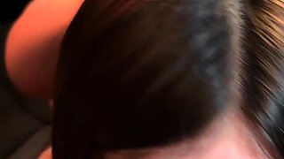 MewSlut Blowjob And Quick Sex In Car Then Receives Facial