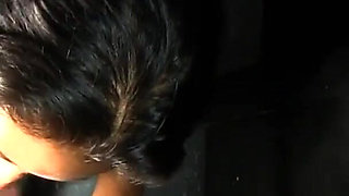 Amateur Latina chugs down loads of cum