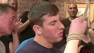 Young Bound Whore Gang Fucked In Public *nicer