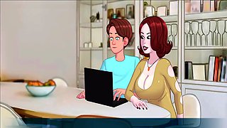 Summertime saga, cartoon movie, visual novel