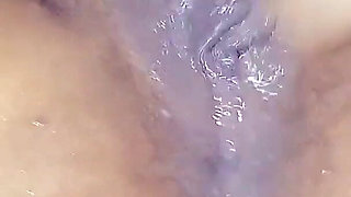 Dripping Wet Cunt and Huge Dildo