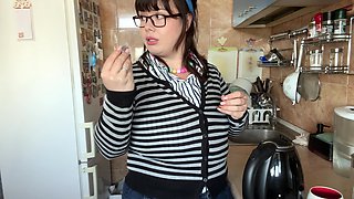 Tea Transformation-breast Expansion, Popping Buttons