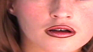 Braces Redhead Has a Nice Ass and Pierced Pussy