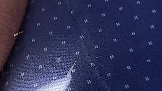 Crazy Risky Handjob in the Train and Left a Surprise on the Seat