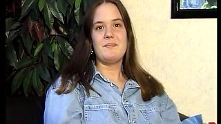 Amateur Babe From Germany Plays with Her Wet Pussy on Casting