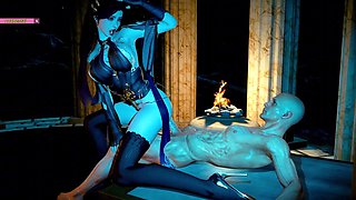 Cao Ying Curves in Motion: Animated Dreamgirl - 3D Animation