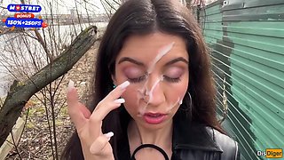 Katty West - Cum On Face Compilation Facial Cum In Mouth Swallow Huge Cumshot