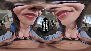 UP CLOSE VR - You Enjoy Watching MILF Lexi Luna s HUGE Tits Bouncing While She s Riding You POV