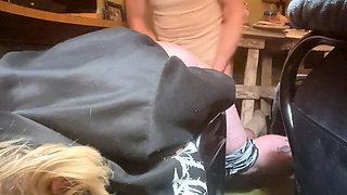 Watch as I Get Railed in Basement on Top of Freezer