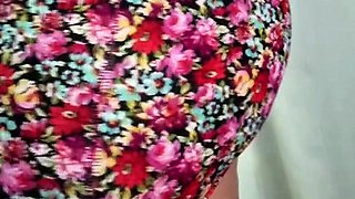 Amateur striptease and Solo masturbation