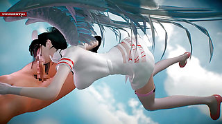 Digital Tease: The Bigboob Girl - 3D Hentai Animation