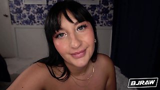 Bjraw big jug aleksa mink gets a messy facial cumshot