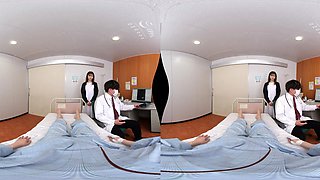 Hairy asian beauty vr fetish video