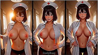 Try Not To Cum - Sexy Girl, Bouncing Tits, Perfect Body - Ai Hentai Animation Fap Tribute