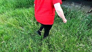 Training for World Record in Titslapping No 1 - Part 7