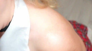 Naughty Schoolgirl Ep. 1 - Cute Pigtail Girl Creampie