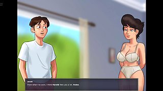 Steamy summertime orgy with the neighbor's hot wife