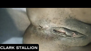 Submissive African Slut Sucks and Fucks My BBC