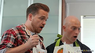 Double Stuffed With Cherie Deville, Kyle Mason, Zac Wild - Brazzers