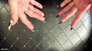 Hand Tickling Close-up Mars Can’t Handle Her Fingernail Tickling: Harmony and Mars Solo
