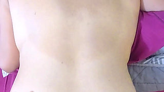 My Neighbor's Sexy Moans When I Fuck Her with Her Own Dildo
