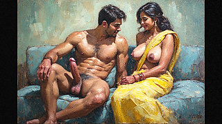 Threesome teen fucked hot big cocks inside her pussy and her asshole banged