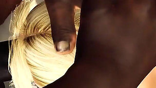 Black on White Hardcore. Huge Black Cock Fucks Hard White Whore