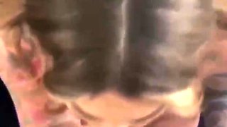 Babe giving pov blowjob