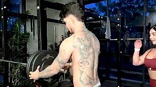 Stranger Colombian Girl Got Fucked In Exclusive Gym When We